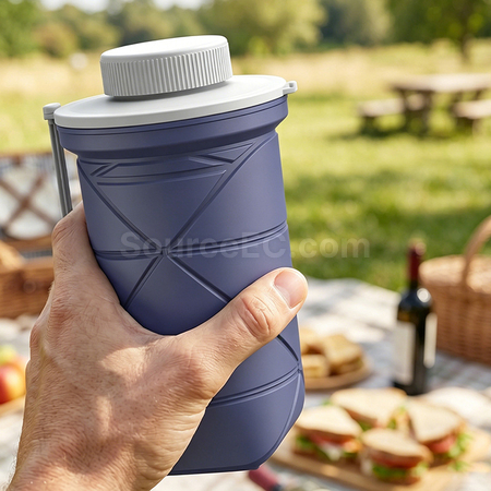 客製化BPA‑FREE 帶蓋掛繩旅行水杯禮品