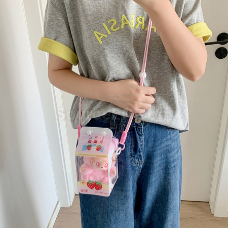 客製化可斜挎娃包痛包禮品