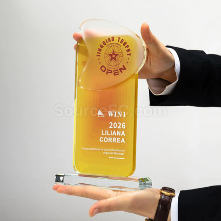 客製化水晶獎座禮品