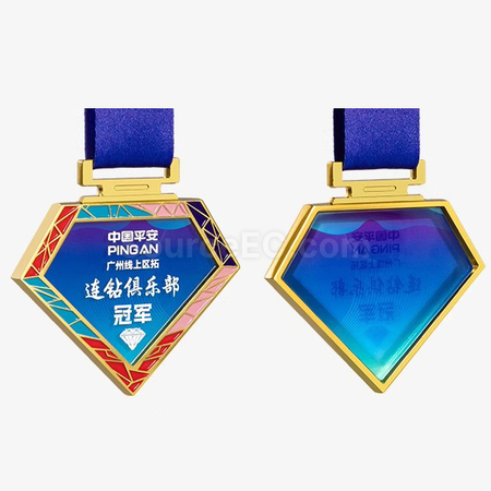 客製化金屬水晶獎牌禮品