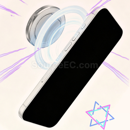 客製化1.50吋全觸控電子徽章-可磁吸禮品