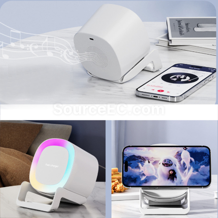 客製化無線充電藍牙音箱禮品
