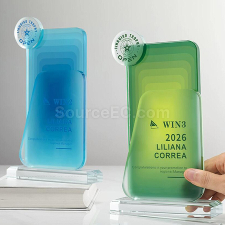 客製化水晶獎座禮品