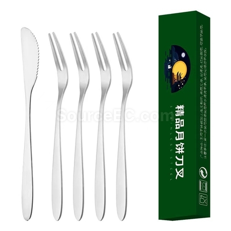 客製化秋月餅刀叉禮品