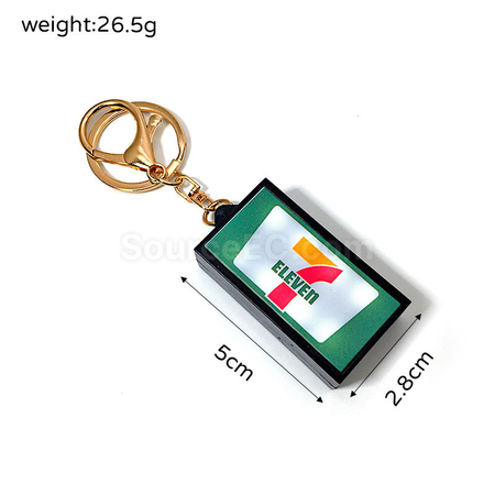 客製化迷你招牌燈鑰匙圈禮品