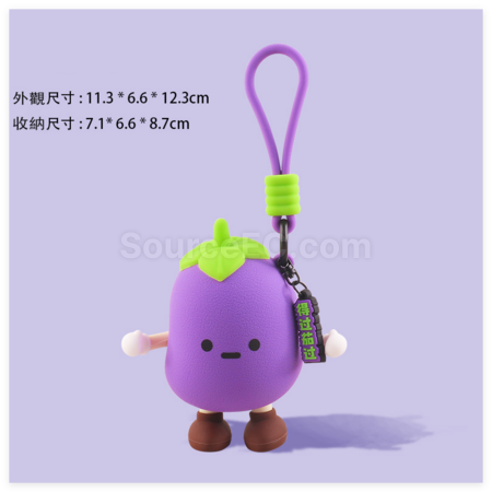 客製化蔬菜造型零錢包禮品