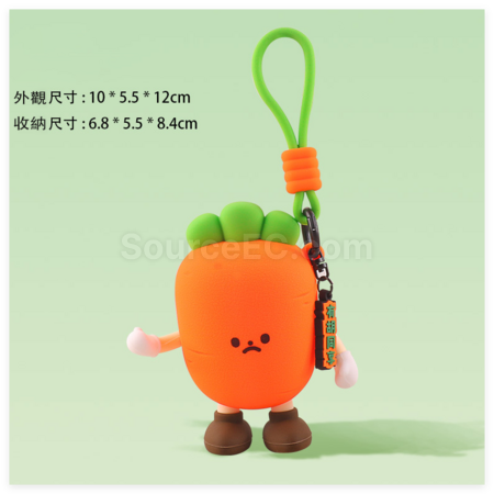 客製化蔬菜造型零錢包禮品
