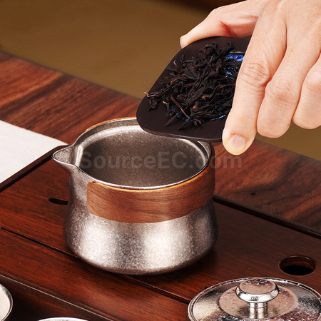 客製化純鈦一壺三杯泡茶套裝禮品