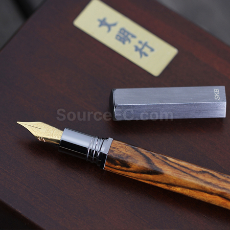 客製化【台製】六角檀木系列鋼筆禮品