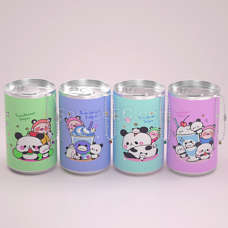 客製化卡通小桶濕巾禮品