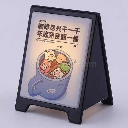 客製化三角形發光亞克力立牌禮品