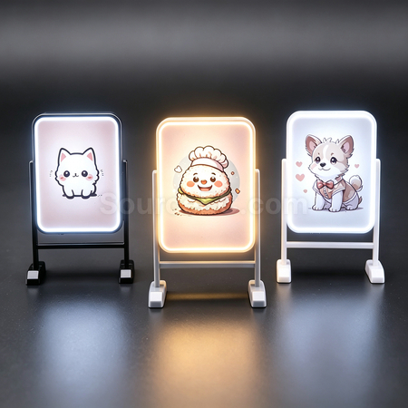 客製化迷你旋轉燈牌禮品