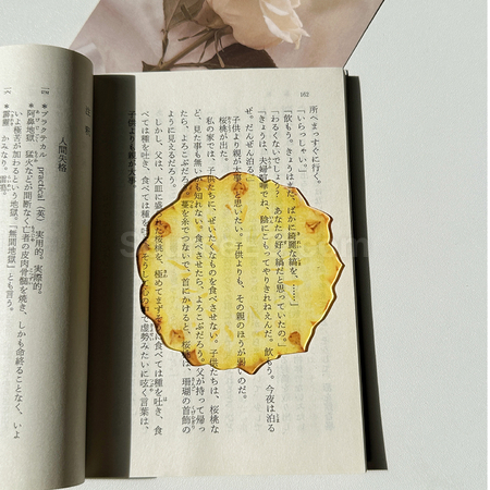 客製化半透壓克力水果書籤禮品