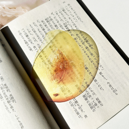客製化半透壓克力水果書籤禮品