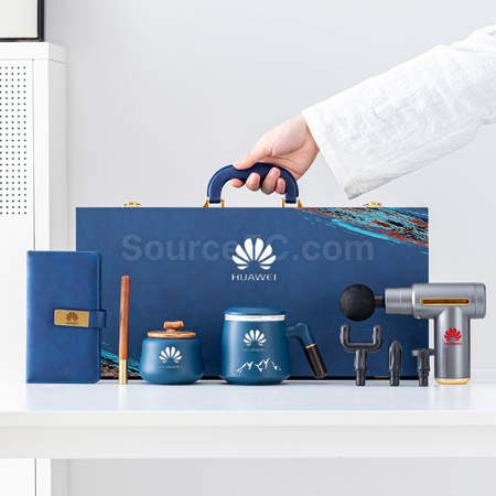 客製化筋膜槍辦公杯筆記本五件套禮品