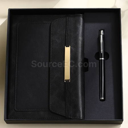 客製化A5綁帶筆記本套裝禮品