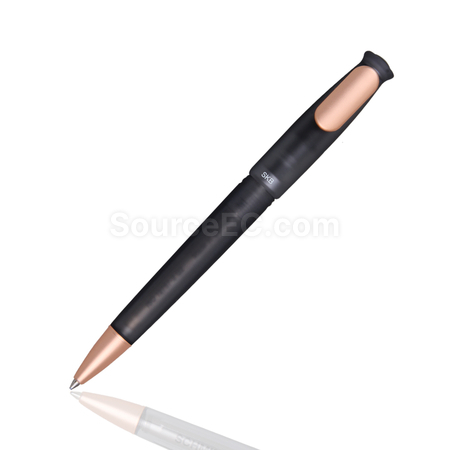 客製化【台製】NOTI黃銅玫瑰金原子筆禮品