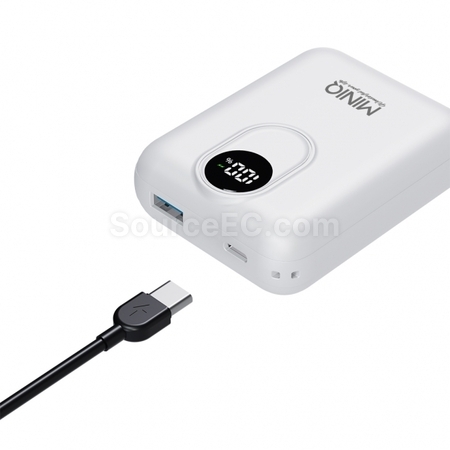 客製化【台製】數顯急速快充行動電源(內建半固態電芯)禮品