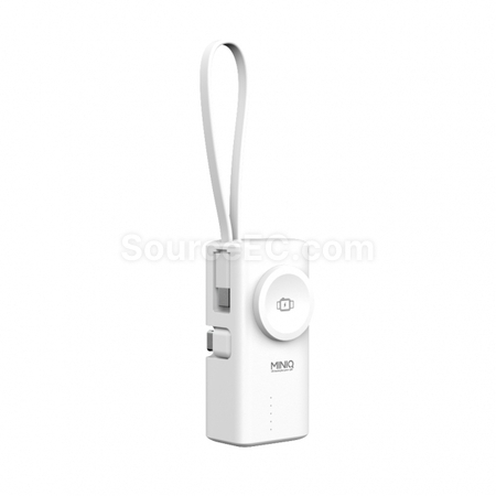 客製化【台製】多功能膠囊快充行動電源(自帶Type-C快充線)禮品