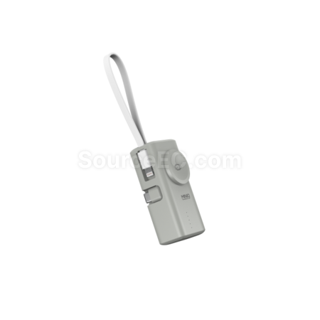 客製化【台製】多功能膠囊快充行動電源(自帶Lightning快充線)禮品