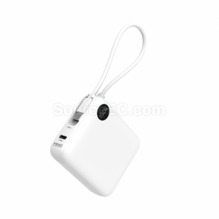 客製化【台製】超迷你自帶線閃充行動電源禮品