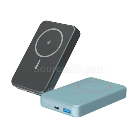 客製化【台製】數顯磁吸無線閃充行動電源禮品
