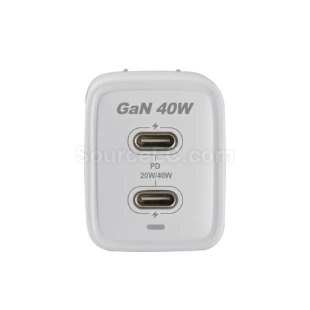 客製化【台製】40W 雙C孔電源供應器禮品