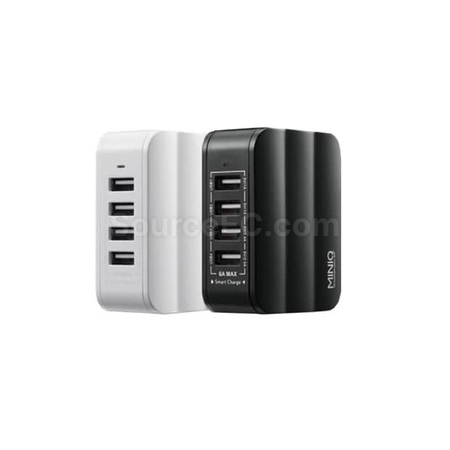 客製化【台製】萬用充電器 (四孔輸出6A)禮品
