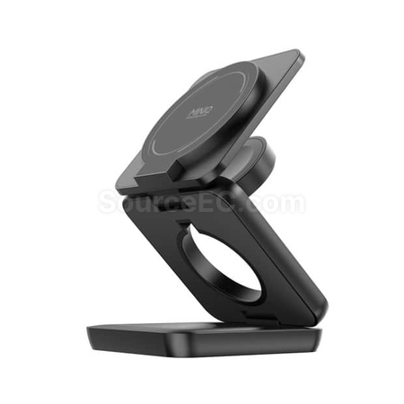 客製化【台製】3in1 折疊式磁吸無線充電器座禮品