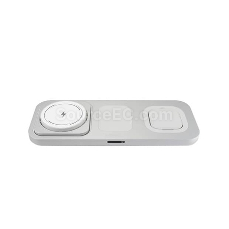 客製化【台製】3in1 22.5W 鋁合金磁吸無線充電器禮品