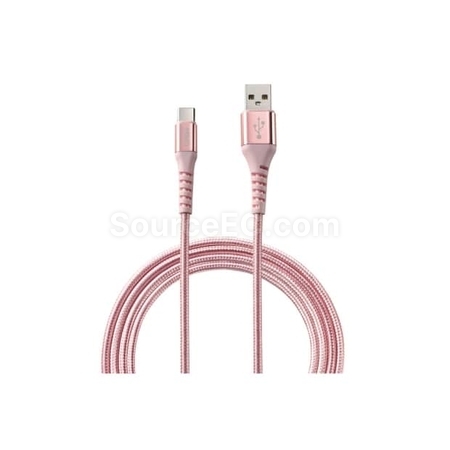 客製化【台製】Type-C 耐彎折編織傳輸線 200cm禮品