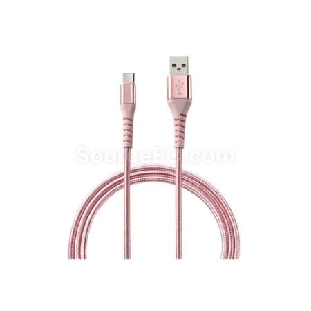 客製化【台製】Type-C 耐彎折編織傳輸線 120cm禮品