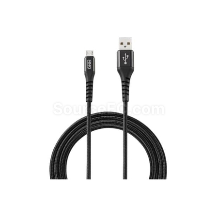 【台製】MicroUSB 耐彎折編織傳輸線 200cm