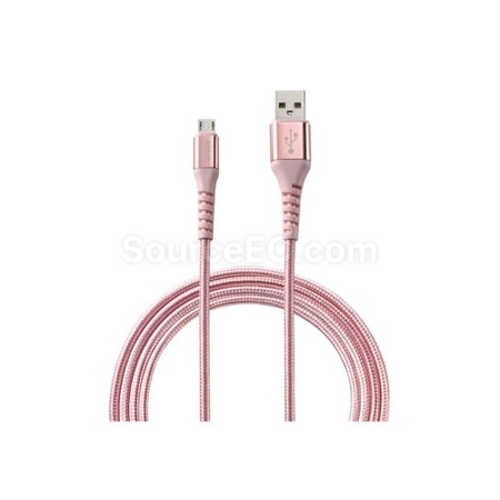 客製化【台製】MicroUSB 耐彎折編織傳輸線 200cm禮品