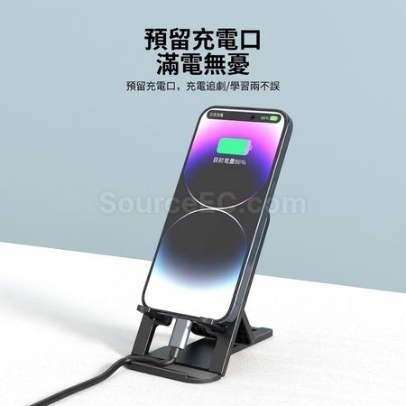 客製化可愛摺疊升降手機支架禮品