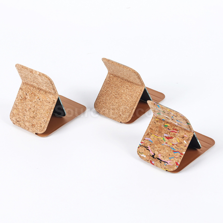 客製化軟木PU皮補妝鏡禮品