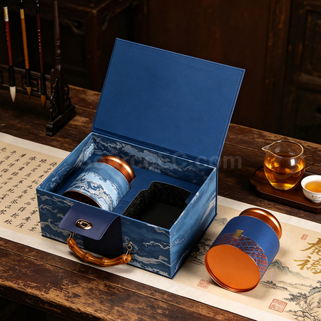 客製化平安納福茶葉禮盒禮品