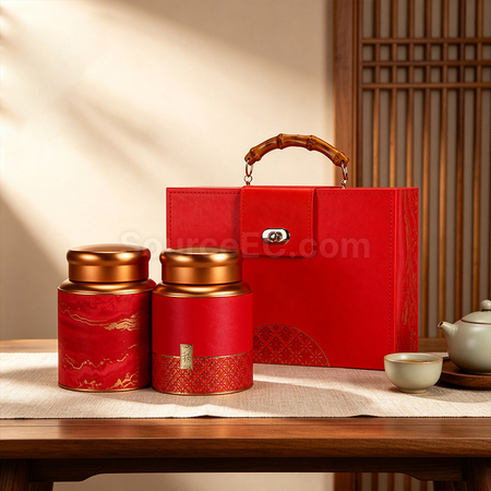 客製化平安納福茶葉禮盒禮品