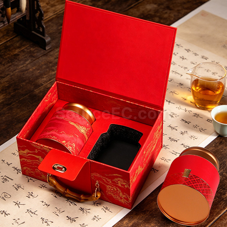 客製化平安納福茶葉禮盒禮品