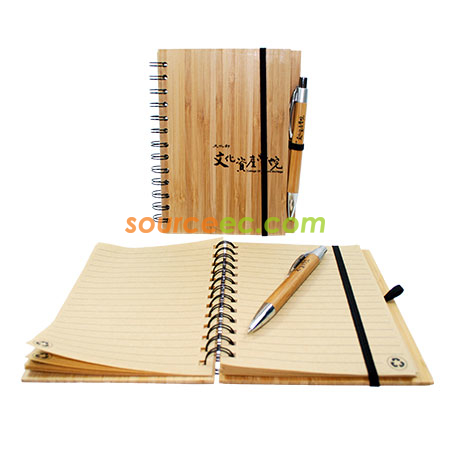 竹子筆記本、環保筆記本、筆記本禮品、造型筆記本、自然筆記本