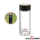550ML BLACK HAMMER玻璃水瓶典雅金(附布套)