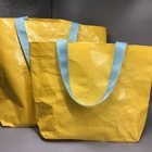 客製化夏季手提塑膠編織購物袋禮品