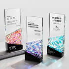 客製化幻彩水晶獎座禮品