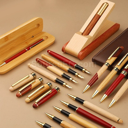 客製化木質筆套裝禮品